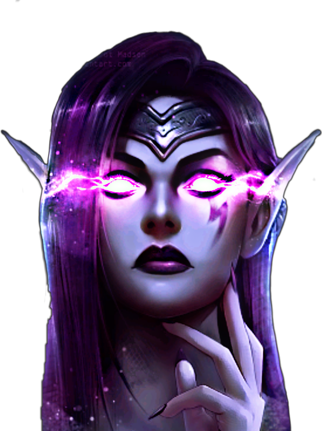 Mystical_ Elf_ Evil_ Eye_ Power.png PNG image