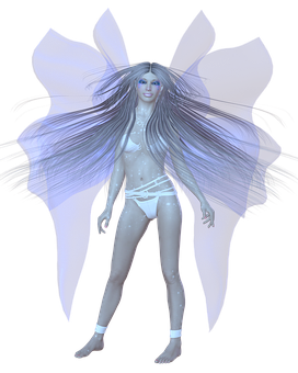 Mystical_ Fairy_ Figure PNG image