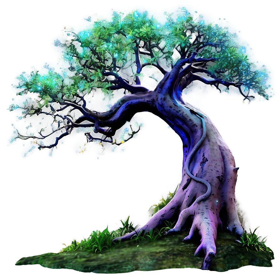 Mystical Fairy Trees Png Vnl PNG image