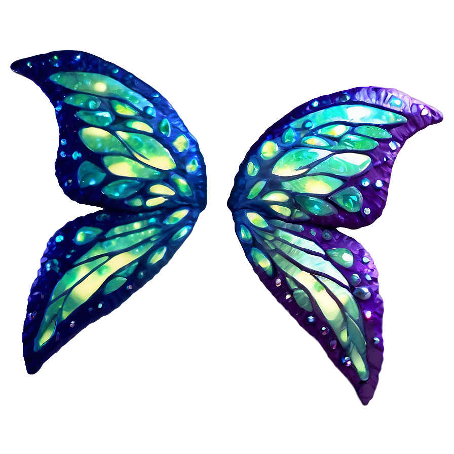 Mystical Fairy Wings Decoration Png 05252024 PNG image
