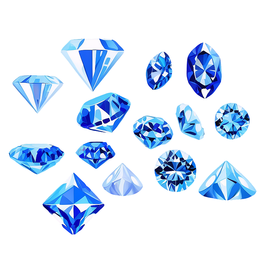 Mystical Falling Diamonds Png 58 PNG image