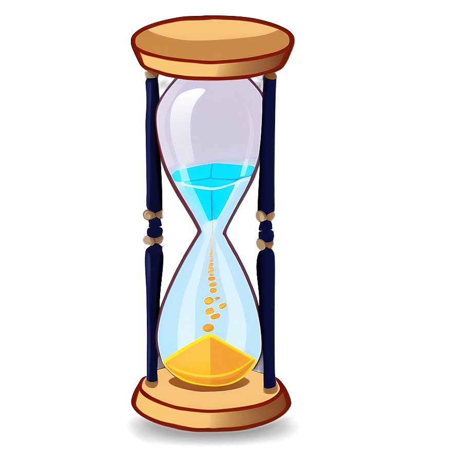 Mystical Hourglass Design Png 05232024 PNG image