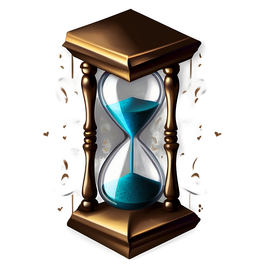 Mystical Hourglass Design Png Soo33 PNG image