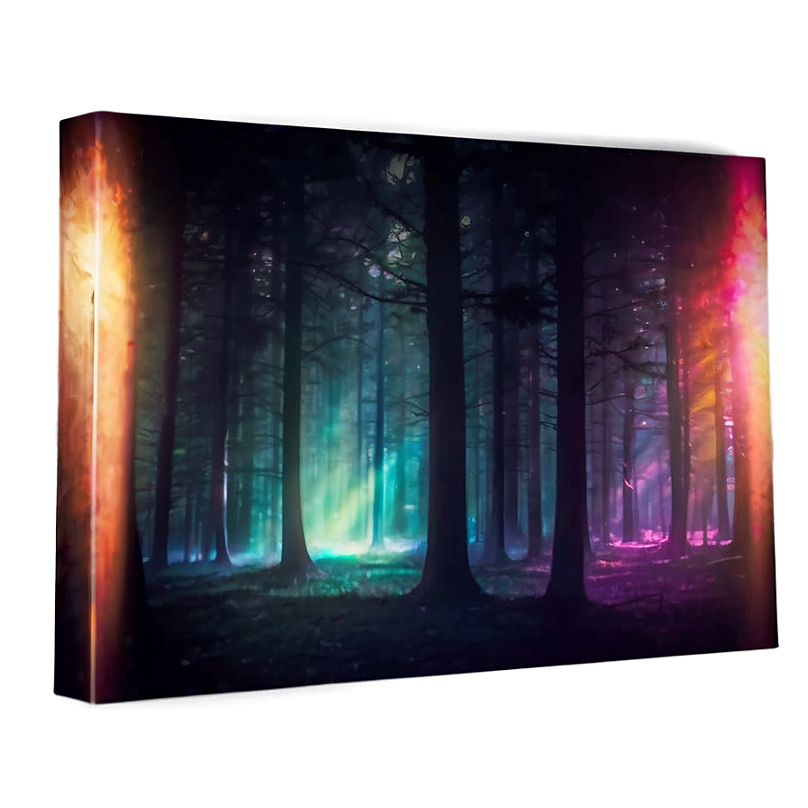 Mystical Light Leak Overlay Png Rnd58 PNG image