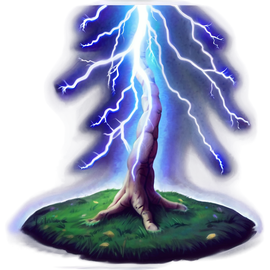 Mystical Lightning Power Png 04292024 PNG image