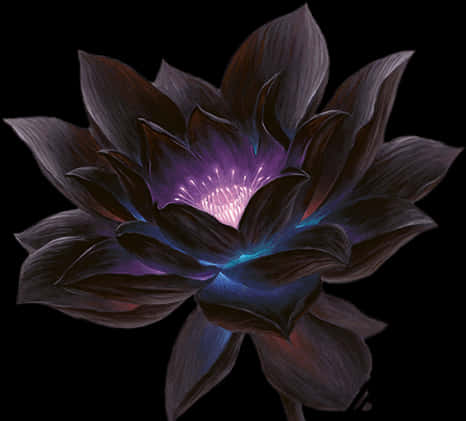 Mystical_ Lotus_ Artwork PNG image