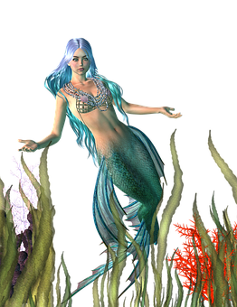 Mystical_ Mermaid_ Fantasy PNG image