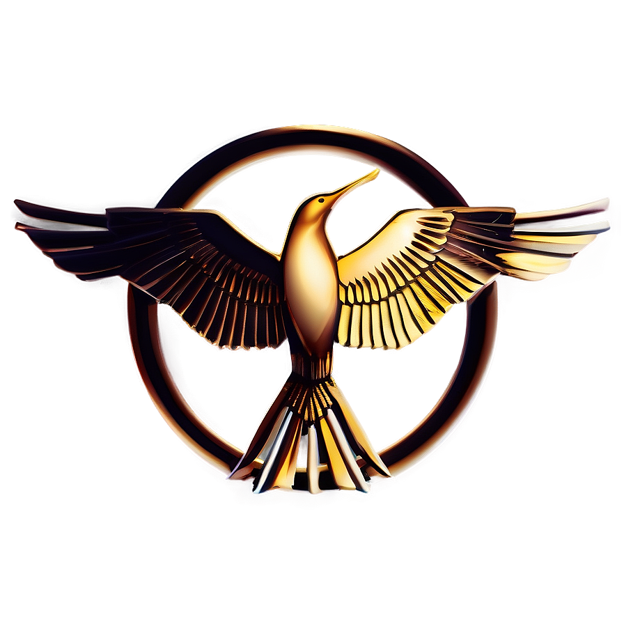 Mystical Mockingjay Emblem Png Vsk PNG image