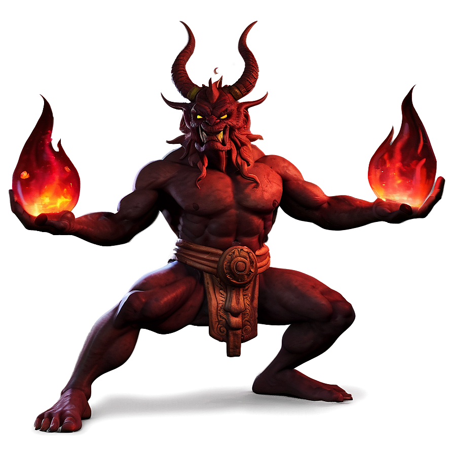 Mystical Oni Summoning Png 06122024 PNG image