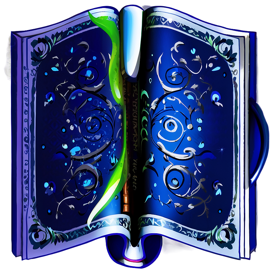 Mystical Open Book Png Oyf71 PNG image