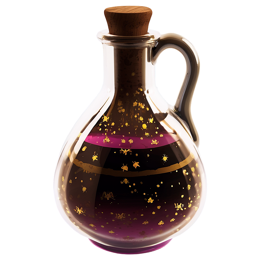 Mystical Potion Bottle Png Rph PNG image