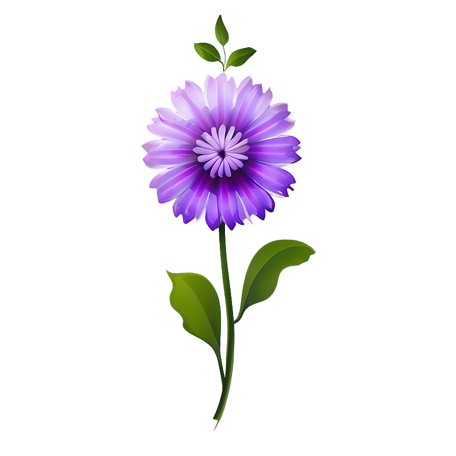 Mystical Purple Flower Png Geg PNG image