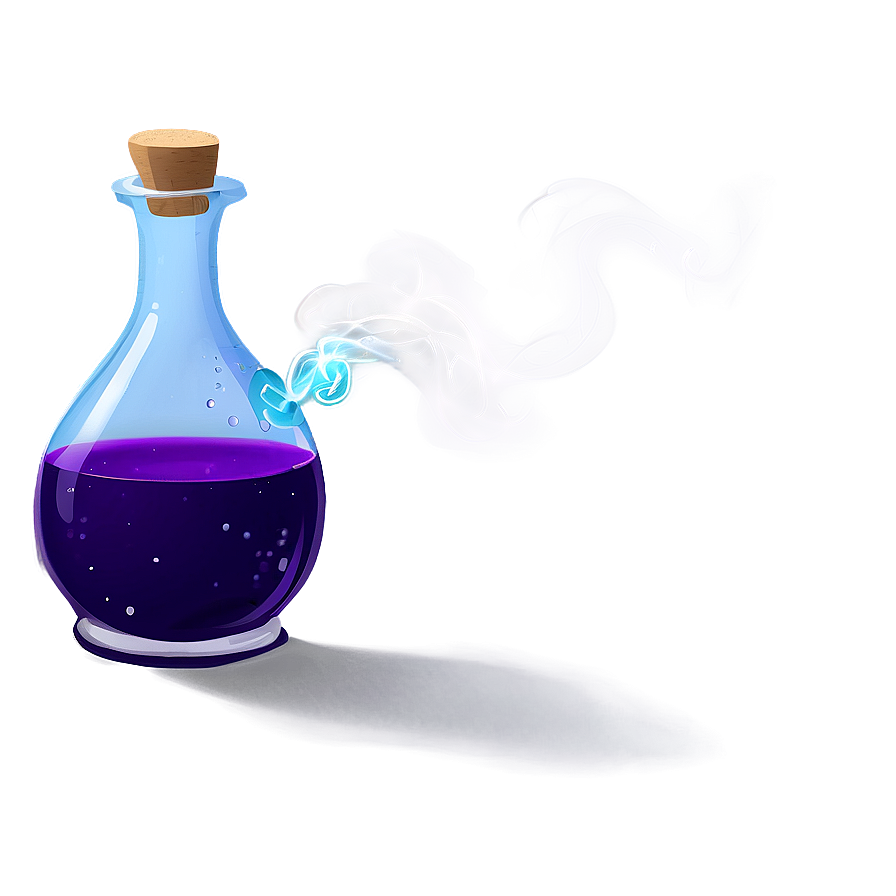 Mystical Smoking Potion Png Yby PNG image