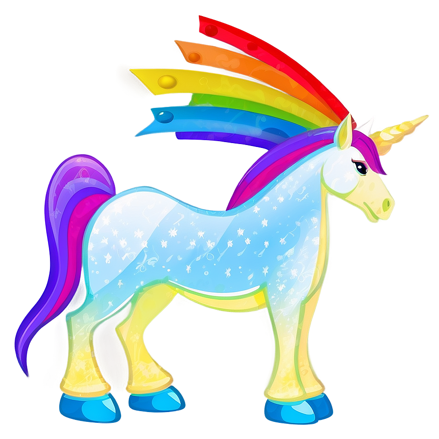 Mystical Unicorn Clipart Png Gfi57 PNG image