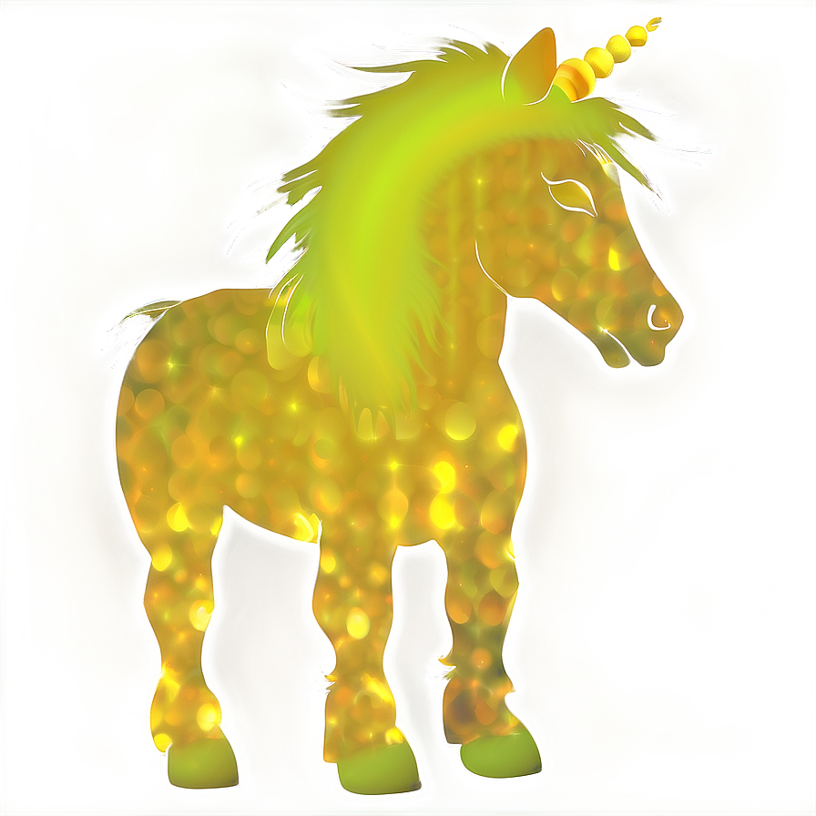 Mystical Unicorn Silhouette Png 06282024 PNG image