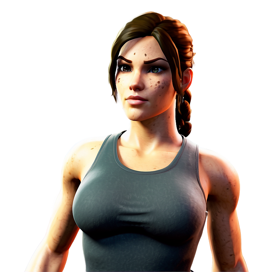 Mythic Lara Croft Fortnite Costume Png Kdh PNG image