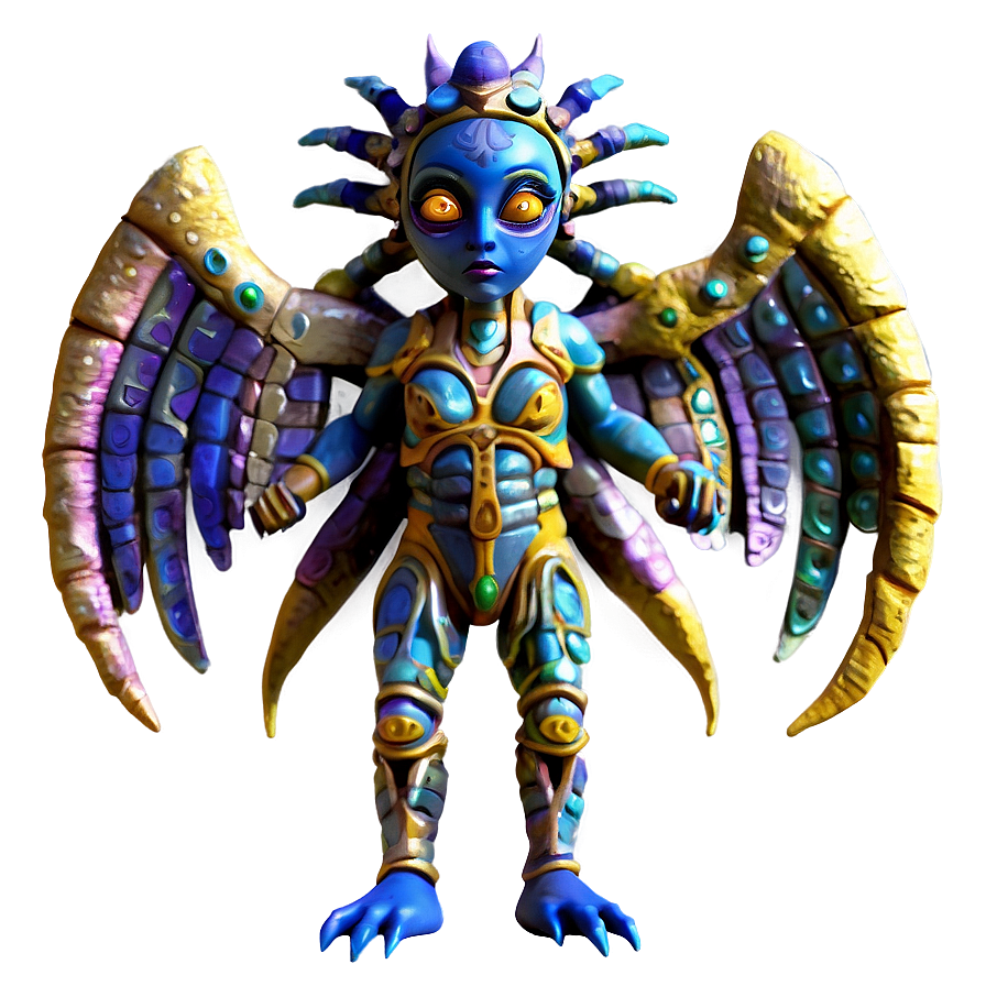 Mythical Alien Deity Png 05032024 PNG image