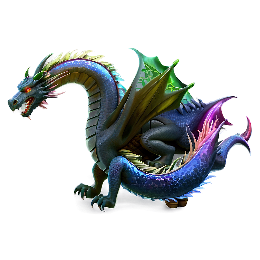 Mythical Dragon Illustration Png Bfq PNG image