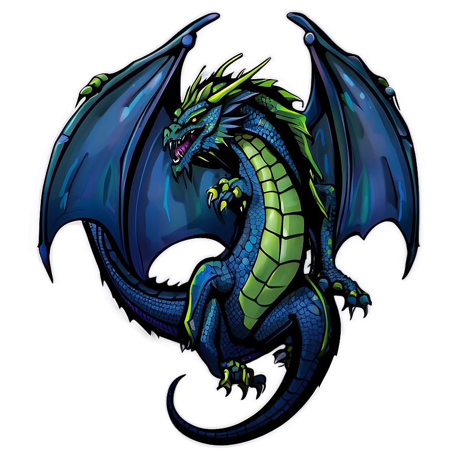 Mythical Dragon Illustration Png Cjj PNG image