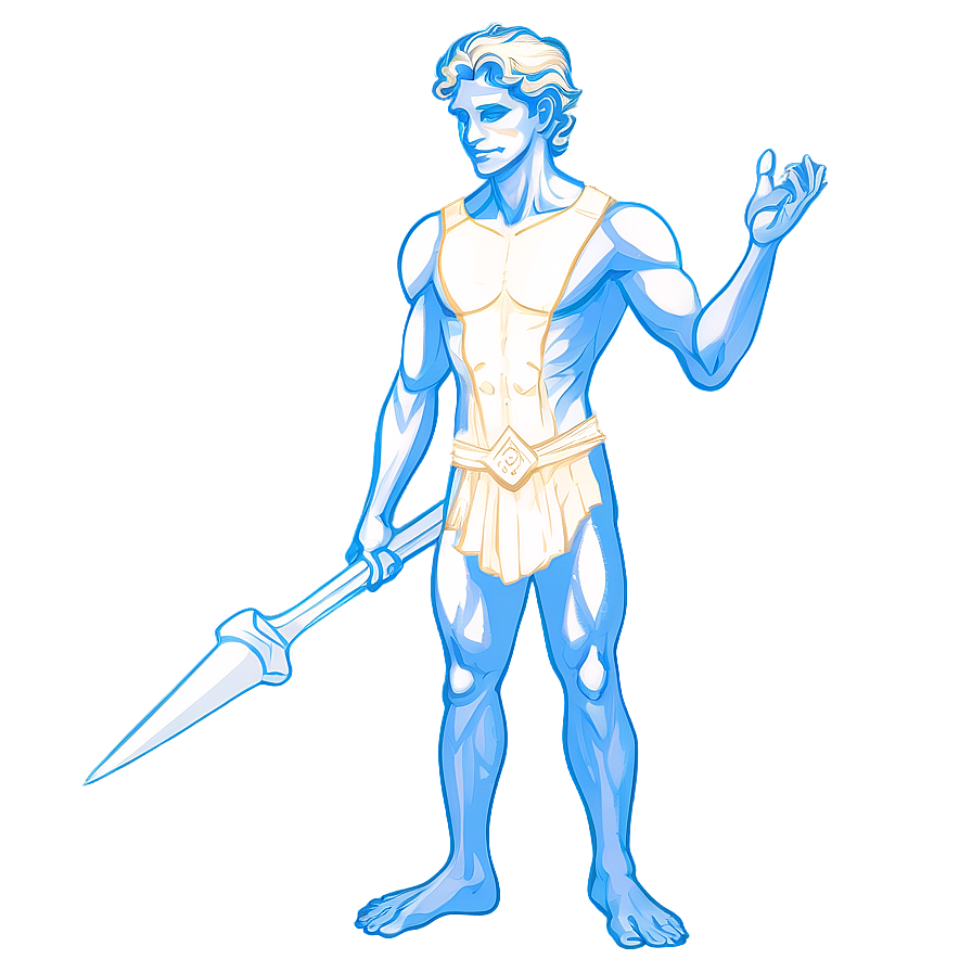 Mythical Figure Sketch Png 06242024 PNG image