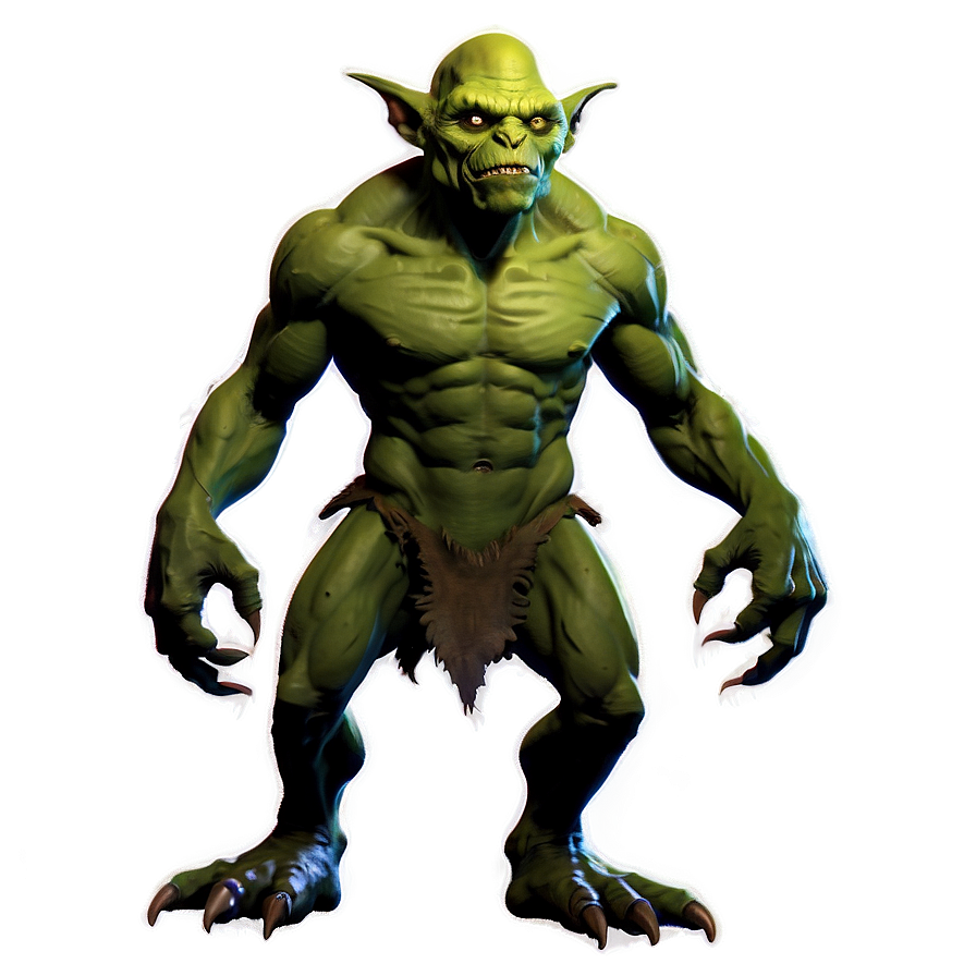 Mythical Goblin Beast Png Gje PNG image