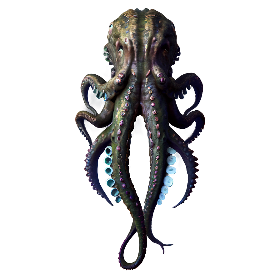 Mythical Kraken Monster Png Oge PNG image