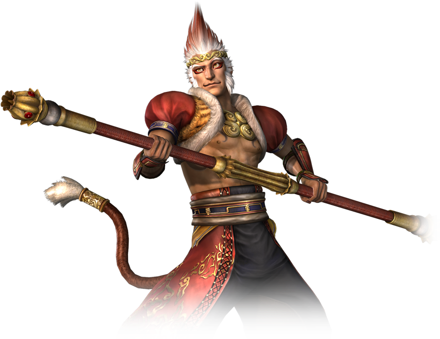 Mythical_ Monkey_ King_ Render PNG image