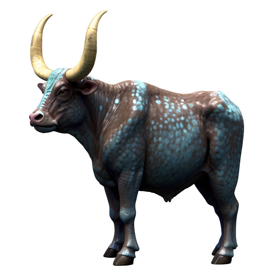 Mythical Ox Creature Png 06242024 PNG image