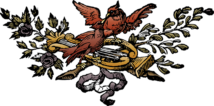 Mythical Phoenix Rebirth Illustration PNG image