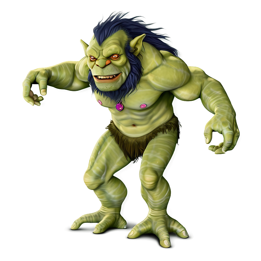 Mythical Sea Troll Png 05232024 PNG image