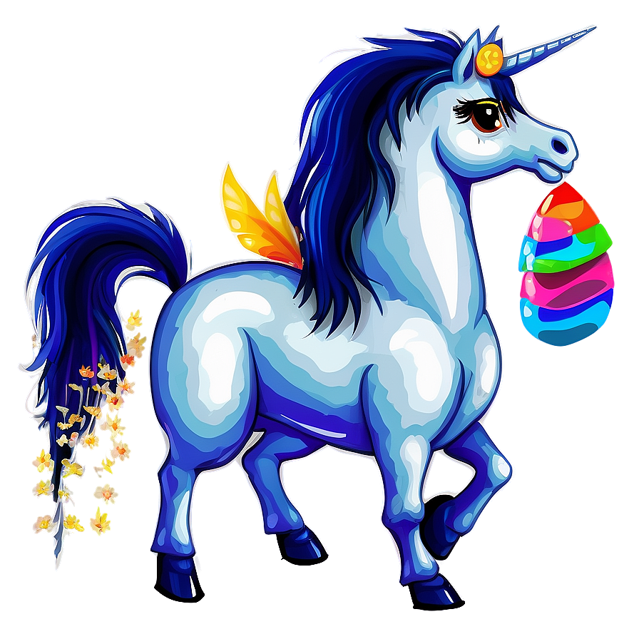 Mythical Unicorn Clipart Png 06262024 PNG image