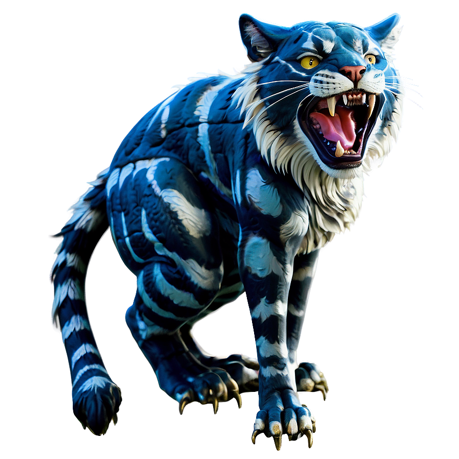 Mythical Wildcat Creature Png 13 PNG image