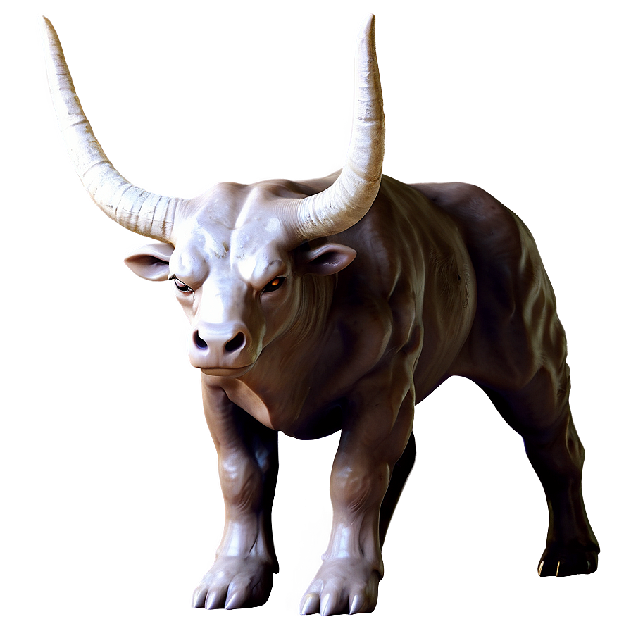 Mythological Bull Creature Png 32 PNG image