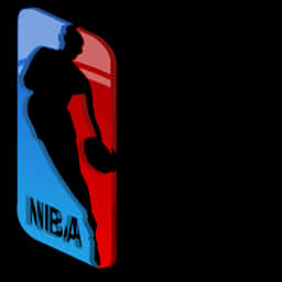 N B A Logo Silhouette PNG image