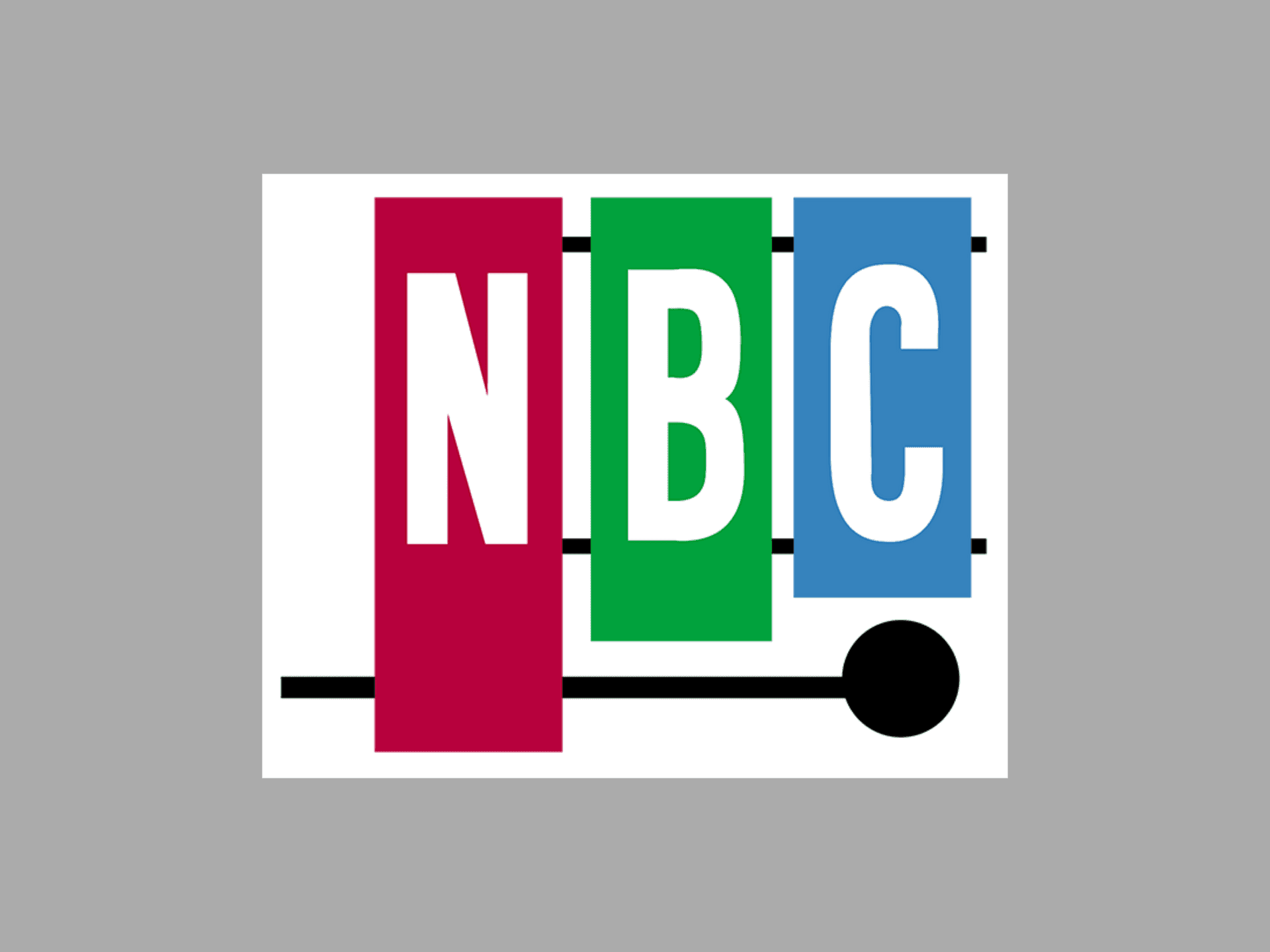 N B C Logo Classic Design PNG image