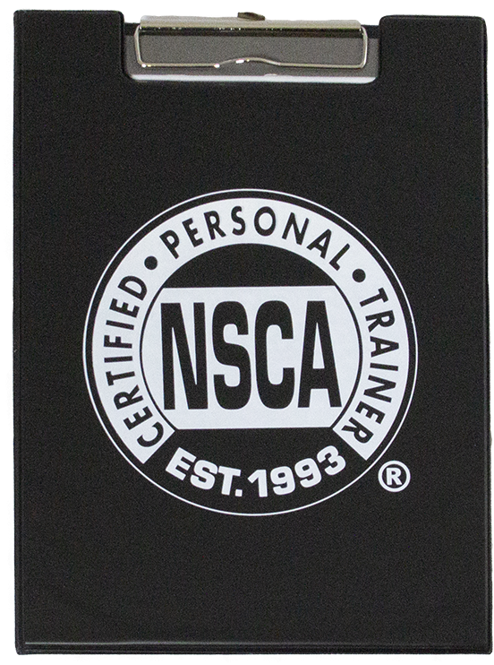 N S C A Certified Personal Trainer Clipboard PNG image