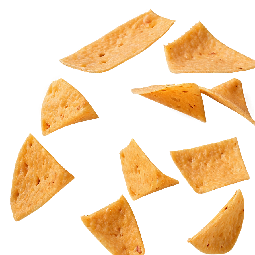 Nacho Cheese Tortilla Chips Png Qsd PNG image