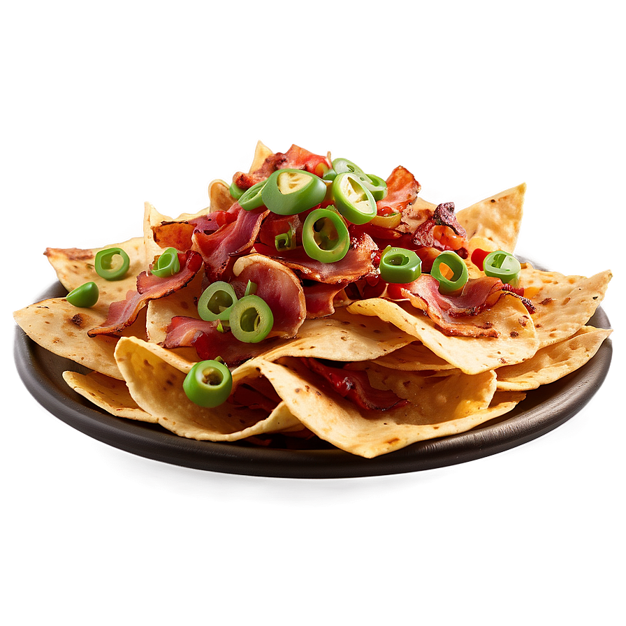 Nachos With Bacon Bits Png 66 PNG image