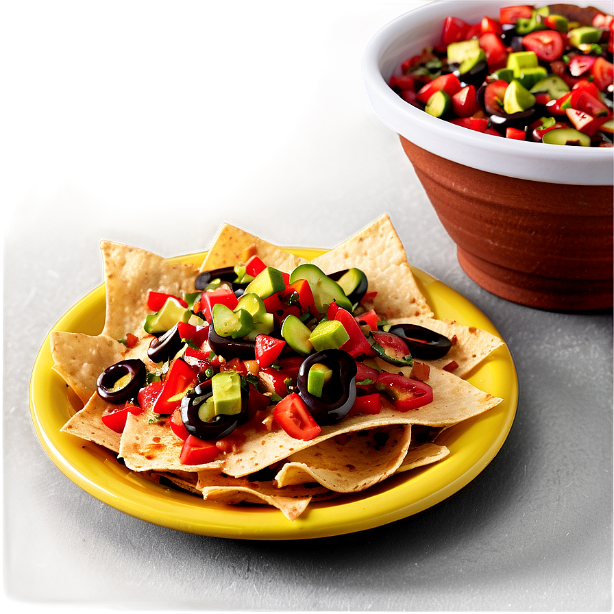 Nachos With Balsamic Glaze Png Mcy92 PNG image