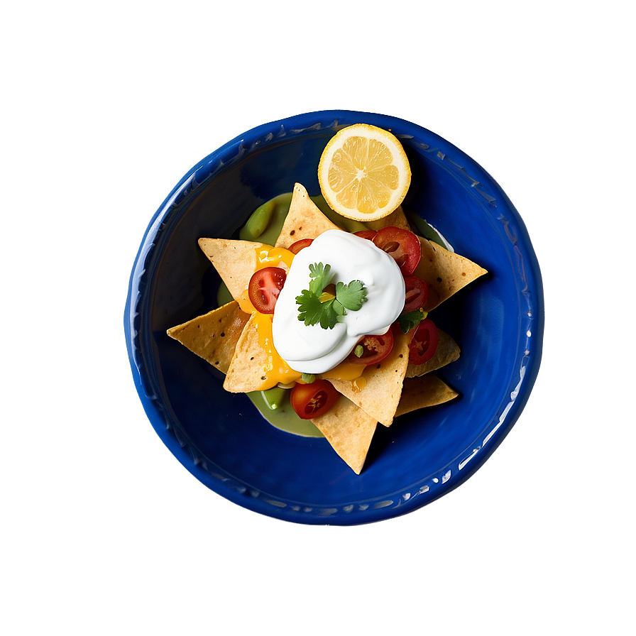 Nachos With Greek Yogurt Png 21 PNG image