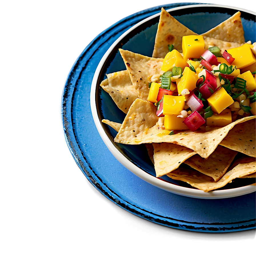 Nachos With Mango Salsa Png 47 PNG image