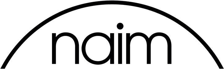 Naim Audio Logo Blackon Gray PNG image