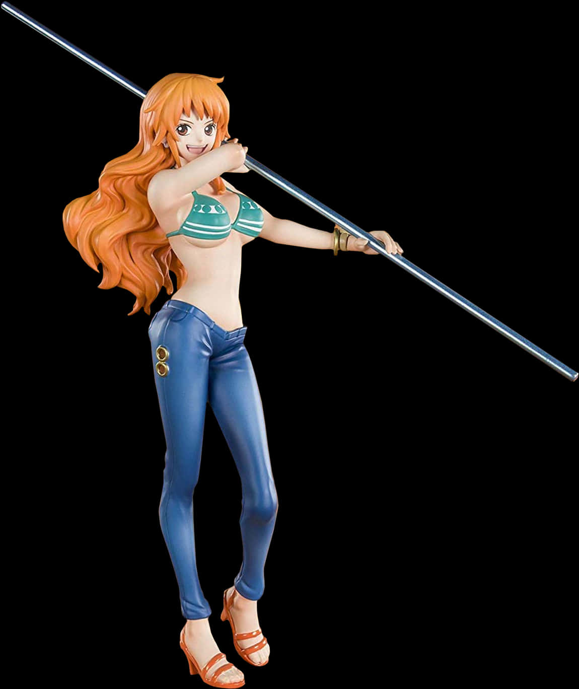 Nami One Piece Anime Character PNG image