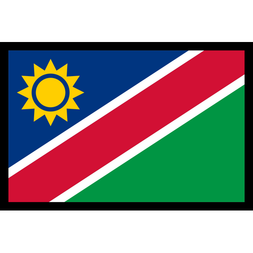 Namibia National Flag PNG image