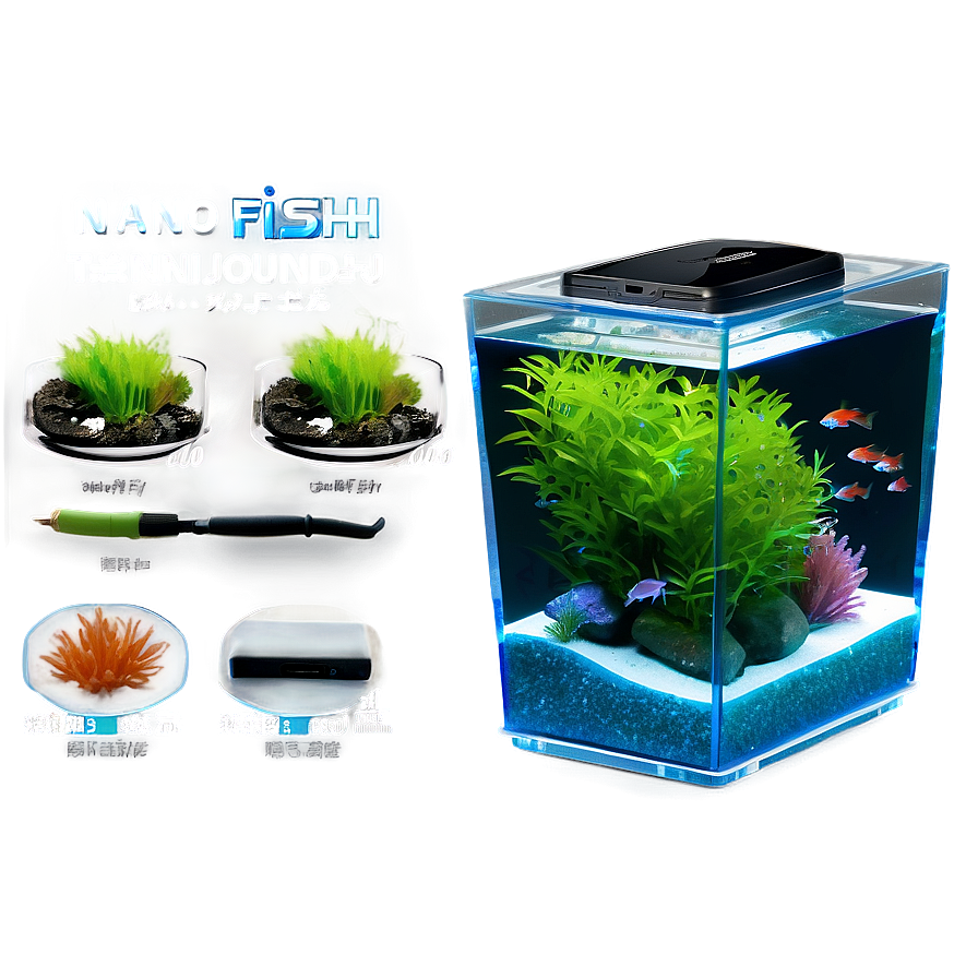 Nano Fish Tank Png 06122024 PNG image