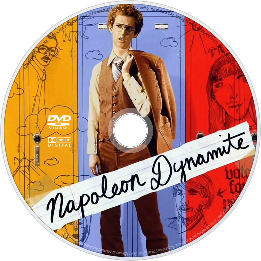 Napoleon Dynamite D V D Cover Art PNG image