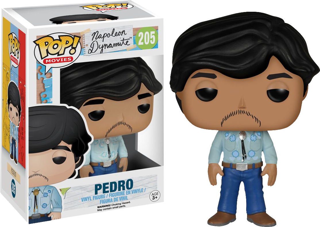 Napoleon Dynamite Pedro Funko Pop PNG image