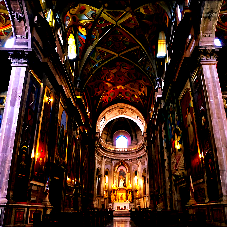 Napoli Cathedral Interior Png Vvw24 PNG image