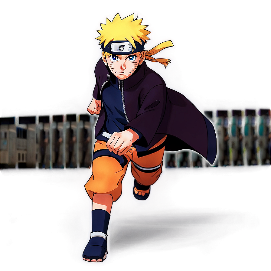 Naruto Running For Victory Png Fcd23 PNG image