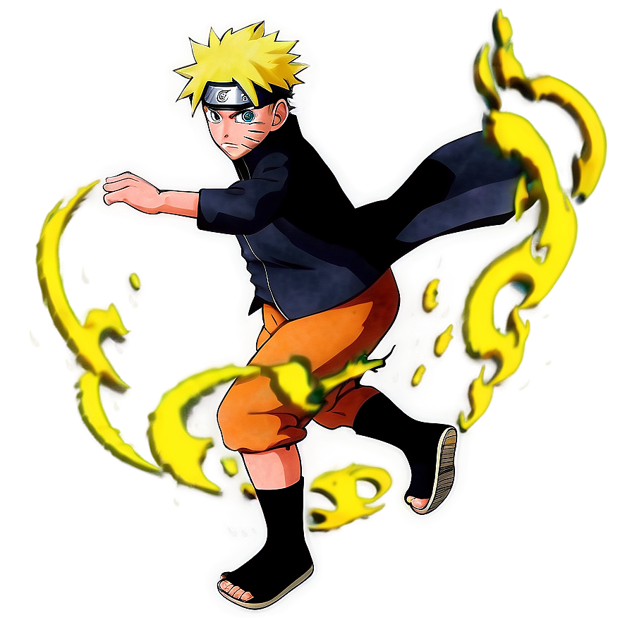 Naruto Running In Battle Png 44 PNG image